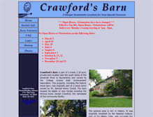 Tablet Screenshot of crawfordsbarn.org